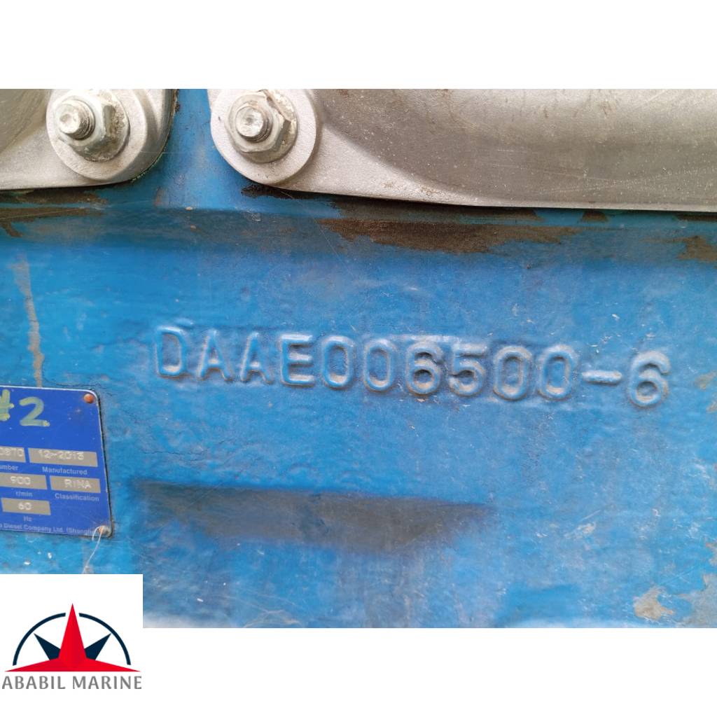 WARTSILA - 6L20 - DG SETS Ababil Marine