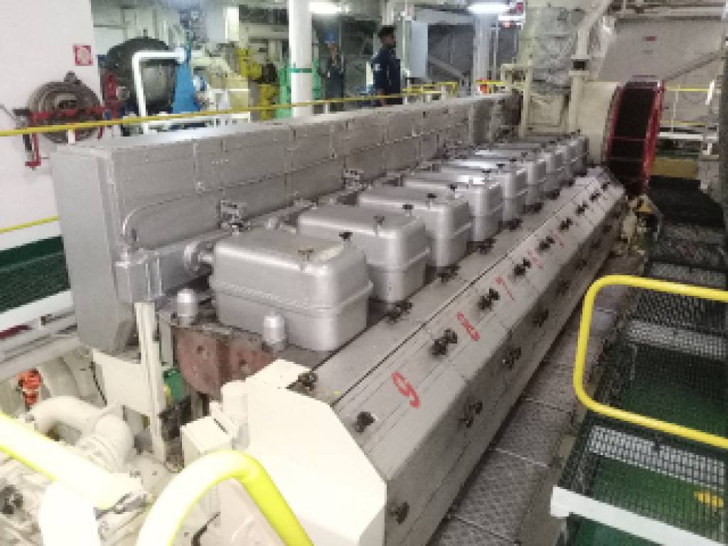 WARTSILA 9L38 DIESEL ENGINE -CRANKSHAFT -ENGINE FRAME Ababil Marine