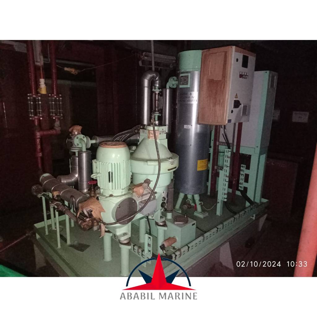 WESTFALIA - GEA - OIL CENTRIFUGES - OCU1 – OSE10-91-067 Ababil Marine