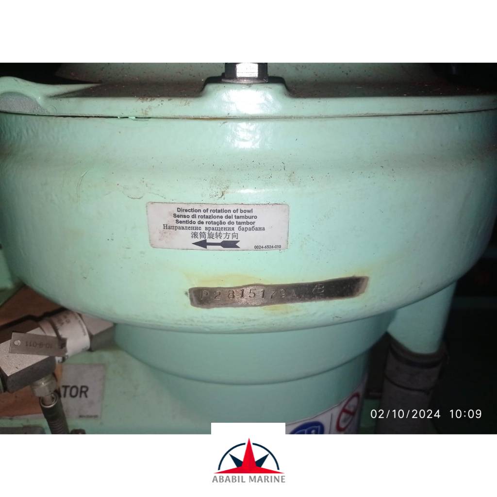 WESTFALIA - OSE10-91-067 - OIL CENTRIFUGES Ababil Marine