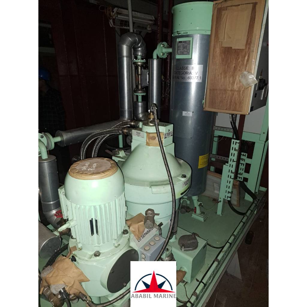 WESTFALIA - OSE20-91-067 - HEAVY FUEL OIL TREATMENT PLANT Ababil Marine