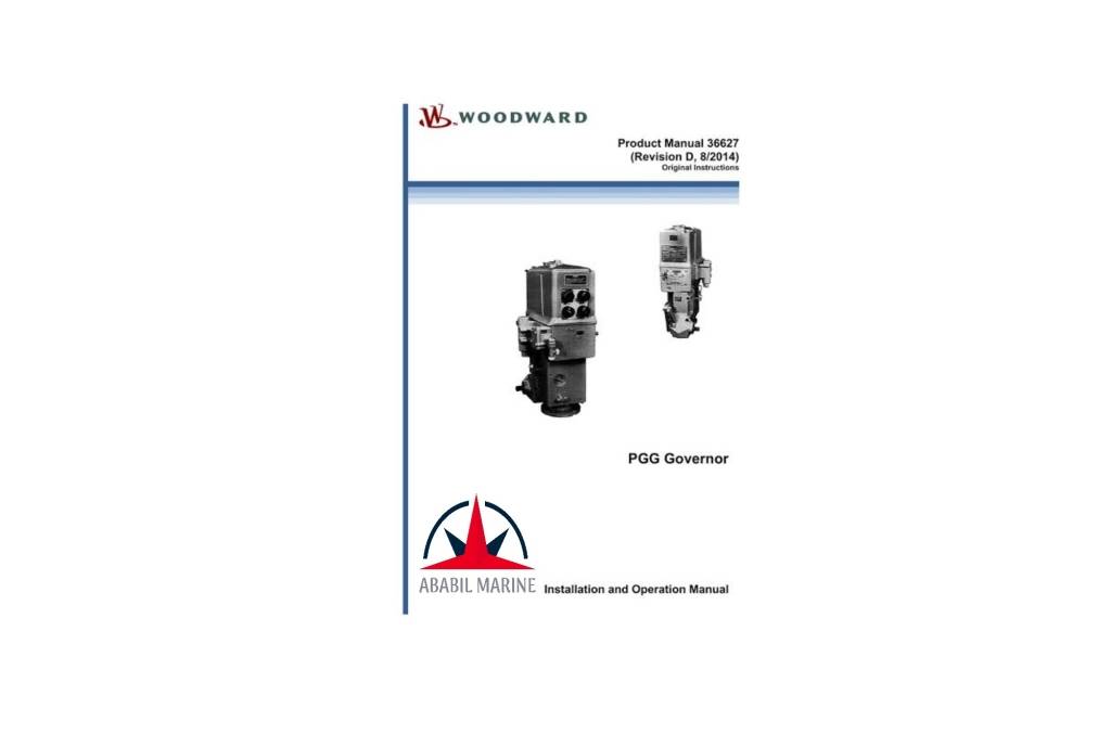 WOODWARD - PGA - 8574-779 - GOVERNOR Ababil Marine