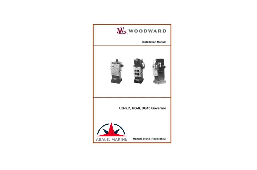 WOODWARD - UG8 -8520-590 - GOVERNOR  Ababil Marine