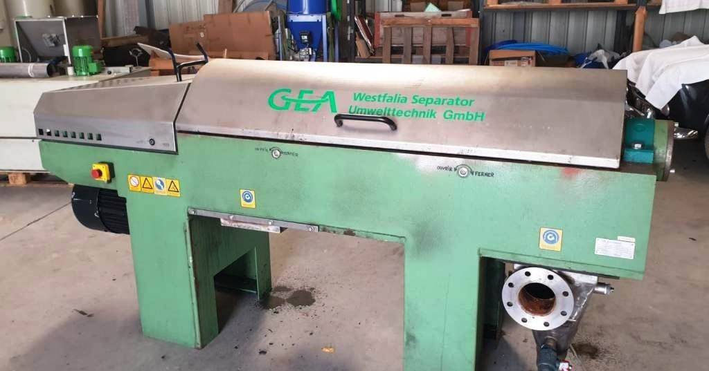 Westfalia AD 0509 decanter centrifuge, 316SS. Ababil Marine