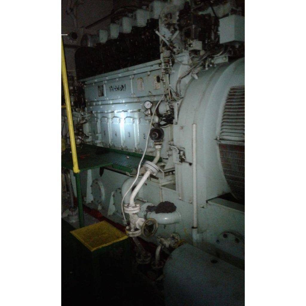 YANMAR 6N18 CRANKSHAFT , CYLINDER BLOCK & BED PLATE Ababil Marine