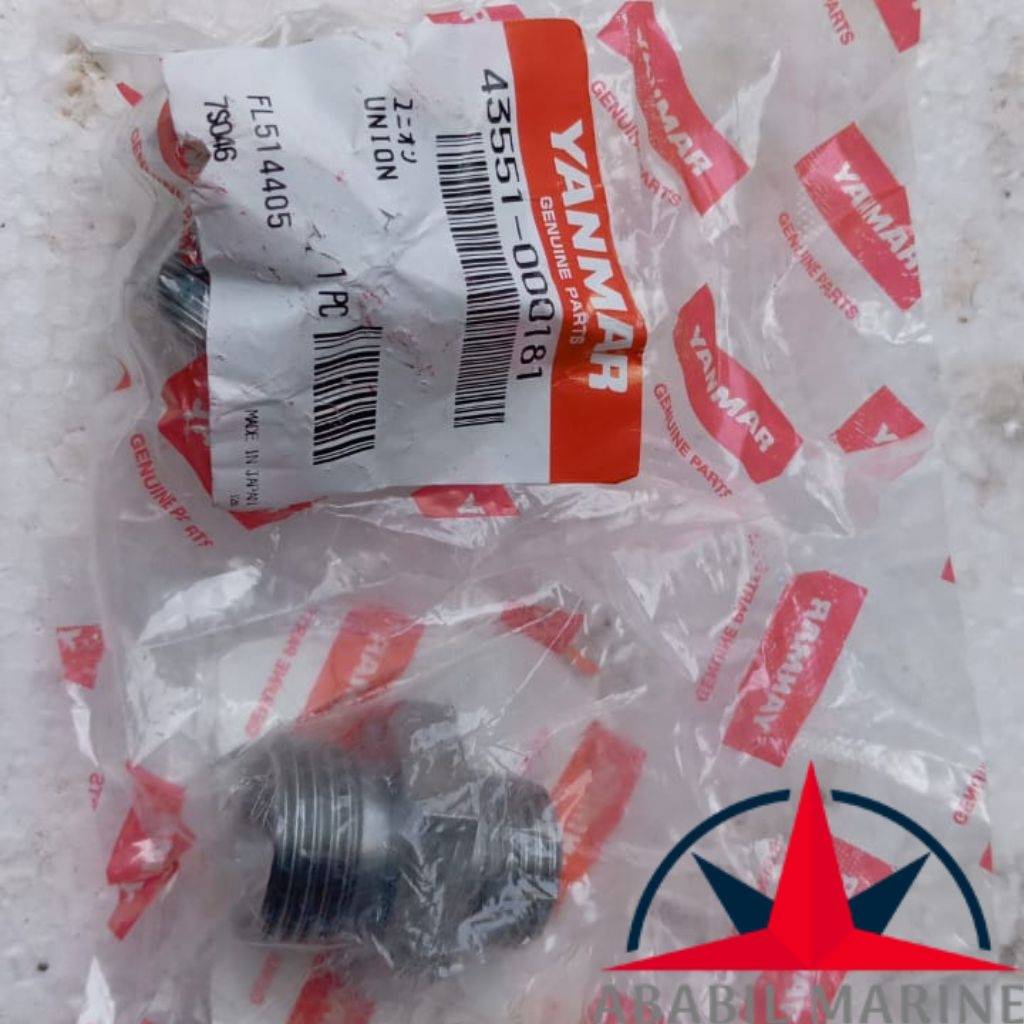 YANMAR - EY18 - SPARES – UNION – 43551-000181 Ababil Marine