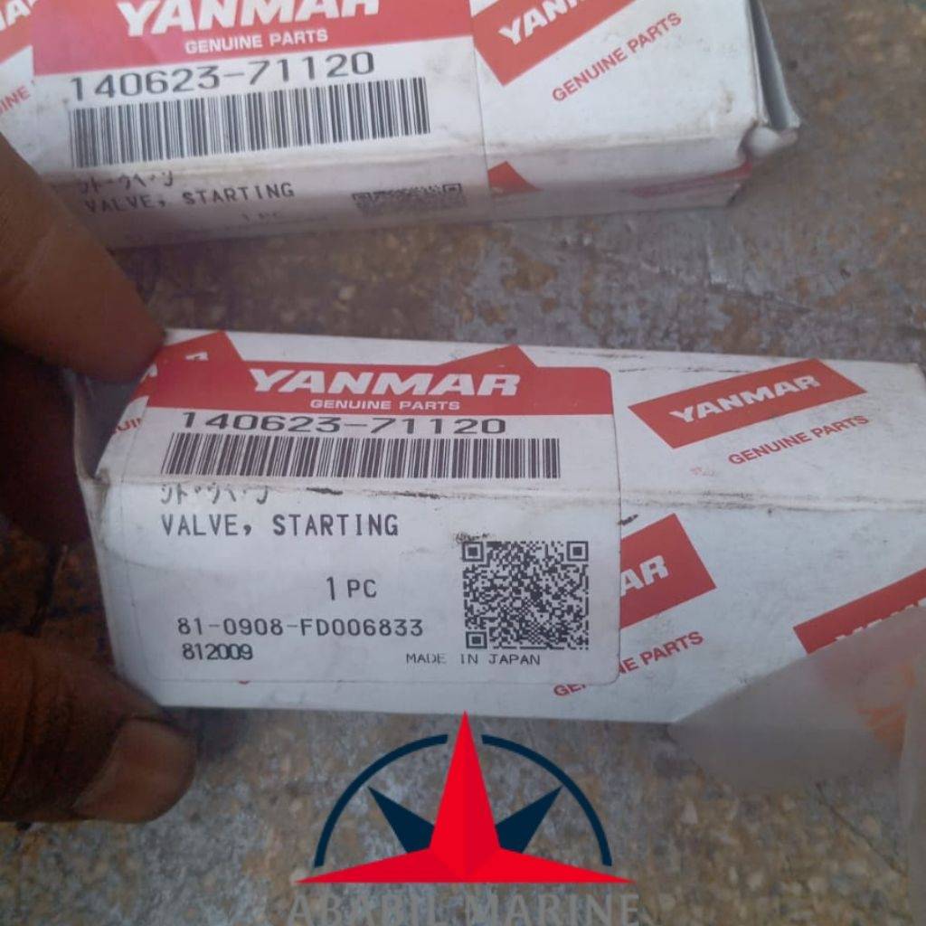 YANMAR - M220 - SPARES - VALVE STARTING – 140623-71120 Ababil Marine