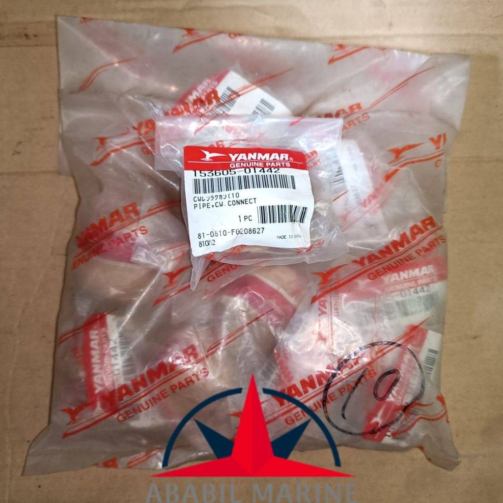 YANMAR – N21 - SPARES – PIPE CW CONNECT – 153605-01442 Ababil Marine
