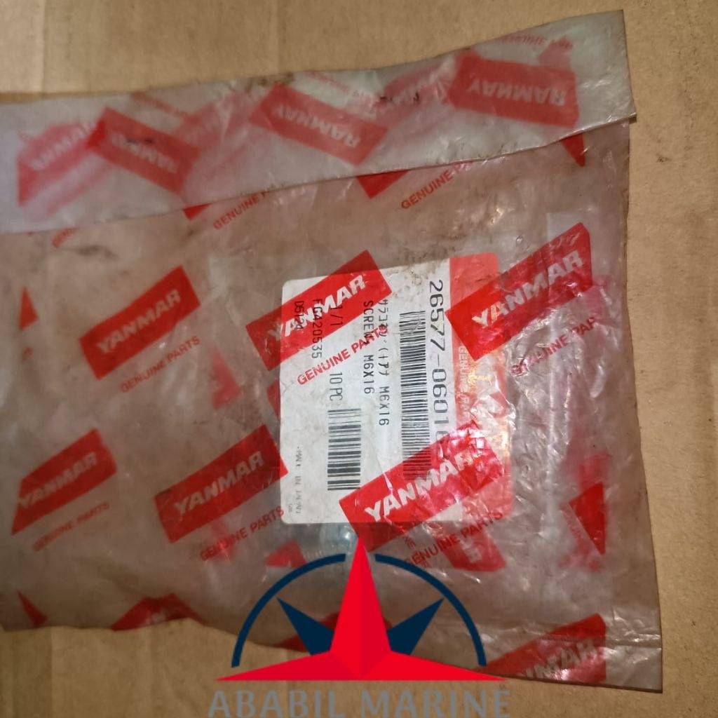 YANMAR – N21 - SPARES – SCREW – 26577-060162 Ababil Marine