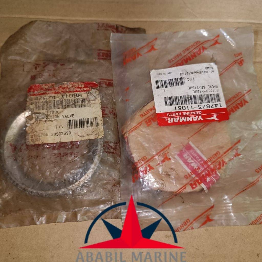 YANMAR – N21 - SPARES - VALVE SEAT – 147673-11081 Ababil Marine