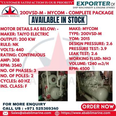 200VSD-M - MYCOM - COMPLETE PACKAGE