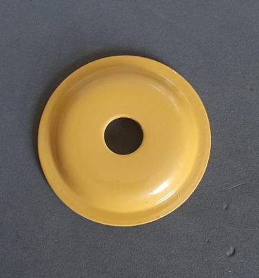 49.27mm Inside Diameter Round Steel Retainer used to Cover and Retain Pin Seal on Front Steering and Camshaft Tilt Arm.