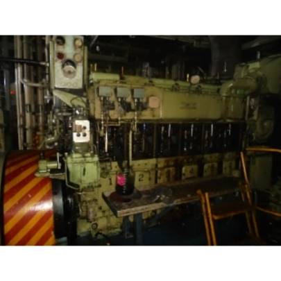 6M332 - MAK - CRANKSHAFT - CYLINDER BLOCK - DIESEL ENGINE - DIESEL GENERATOR