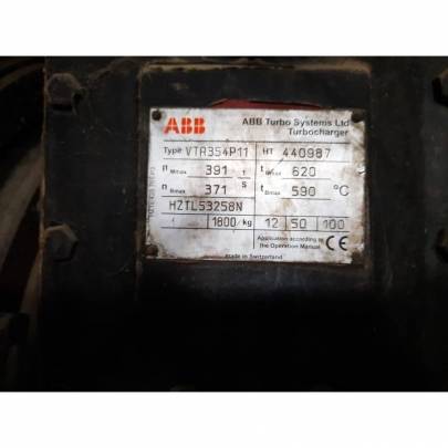 ABB VTR 354P-11 TURBOCHARGER