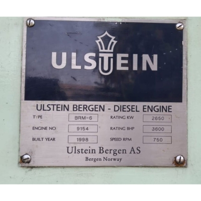 BERGEN BRM 6 COMPLETE ENGINE, CRANKSHAFT, CYLINDER BLOCK & OTHER SPARES