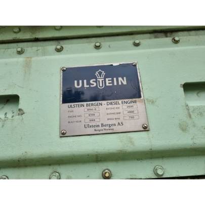 BERGEN BRM 8 COMPLETE ENGINE, CRANKSHAFT, CYLINDER BLOCK & OTHER SPARES