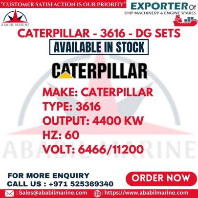 CATERPILLAR - 3616 - DG SETS