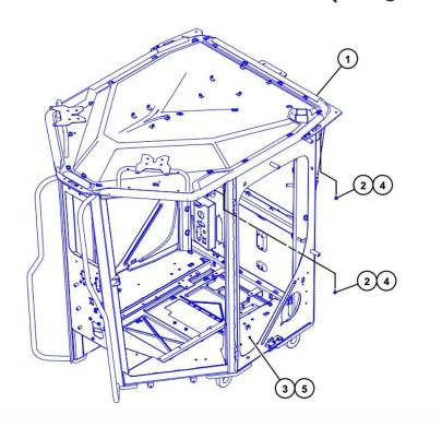 Cab for Caterpillar 16M Motor Grader
