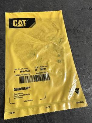 Caterpillar 198-7841 Shim