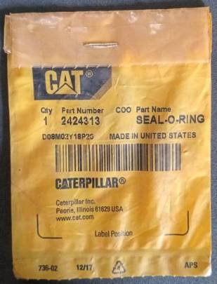 Caterpillar O-Ring 242-4313