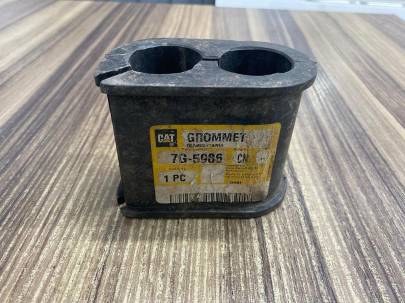 Caterpillar Oval Rubber Grommet with Two Holes