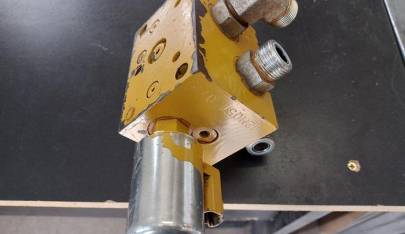 Controls the actuation of fluid-activated brakes by regulating the pressure stored in the hydraulic brake accumulator.