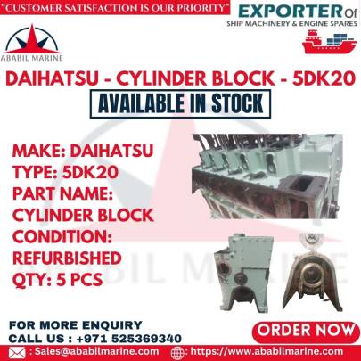 DAIHATSU - CYLINDER BLOCK - 5DK20