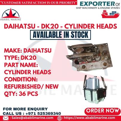 DAIHATSU - DK20 - CYLINDER HEADS