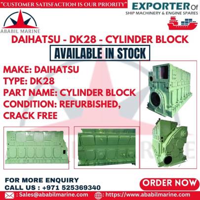 DAIHATSU - DK28 - CYLINDER BLOCK