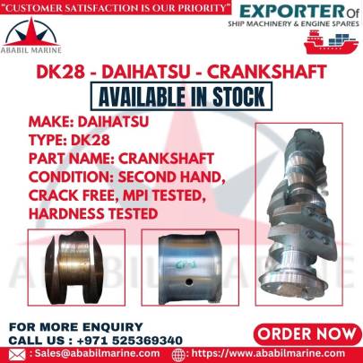 DK28 - DAIHATSU - CRANKSHAFT