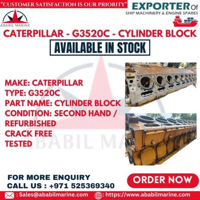 G3520C - CATERPILLAR - CYLINDER BLOCK