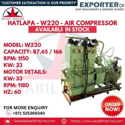 HATLAPA - W220 - AIR COMPRESSOR