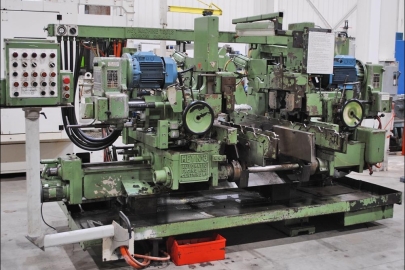 HEY NO. 3 46? FACE and CENTER MACHINE with AUTOMATIC PARTS FEED