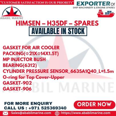 HIMSEN – H35DF – SPARES – GASKET FOR AIR COOLER – LDFV84000-310