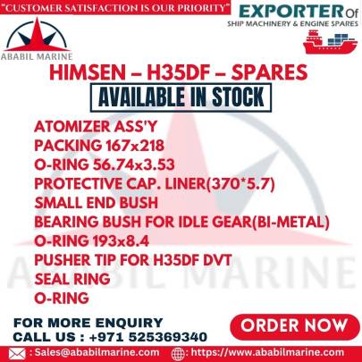HIMSEN – H35DF – SPARES – PUSHER TIP FOR H35DF DVT – LDFV24100-182