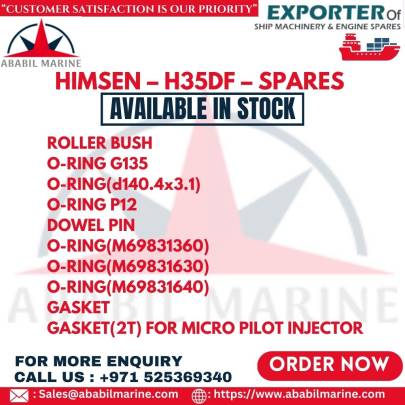 HIMSEN – H35DF – SPARES – O-RING(d140.4x3.1) – LDFV51000-303