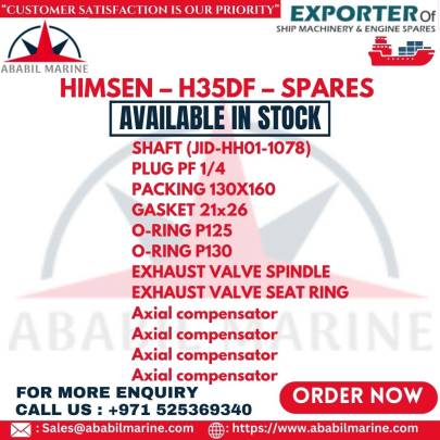 HIMSEN – H35DF – SPARES – Axial compensator – LDFV82000-350