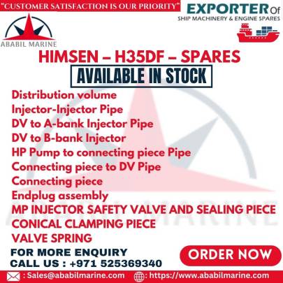 HIMSEN – H35DF – SPARES – Connecting piece – LDFV52002-100-09