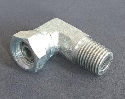 Hex Union Thread 90 Degree Elbow Adapter