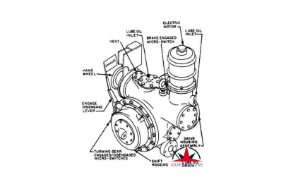 IMT - 3.7-MH-1849 - MAIN ENGINE TURNING GEAR