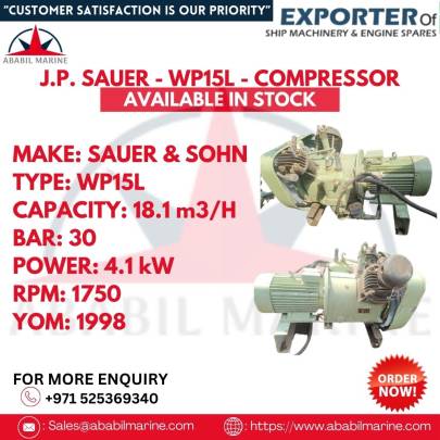 J.P. SAUER - WP15L - COMPRESSOR