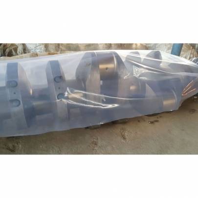 MAK 6M552AK , 6M552C CRANKSHAFT, CYLINDER BLOCK & BED PLATE