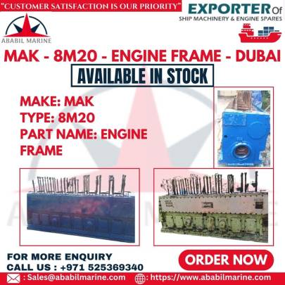 MAK - 8M20 - ENGINE FRAME - DUBAI