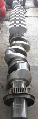 MAK - 9M453AK - CRANKSHAFT, CYLINDER BLOCK & BED PLATE