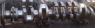 MAN B&W 6L27/38 CRANKSHAFT & CYLINDER BLOCK