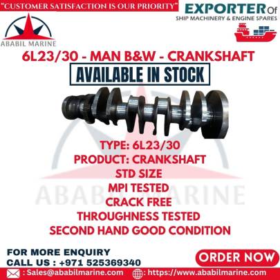 MAN B&W -  CRANKSHAFT - L16/24