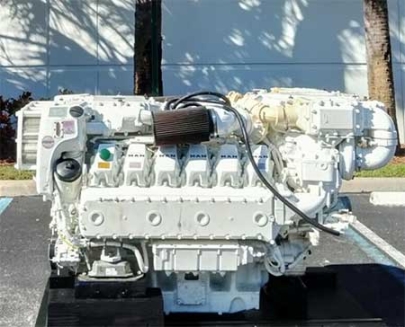 MAN D2862LE436, Marine Diesel Engine, V-12 1800HP