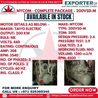 MYCOM - COMPLETE PACKAGE - 200VSD-M