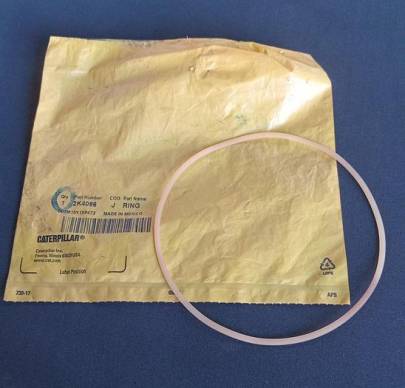 Rubber Thrust Ring with 120.11mm Inner Diameter used for Cylinder in Steering System