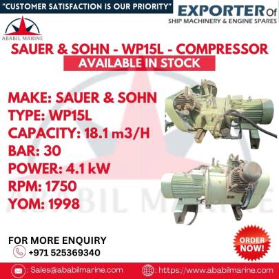 SAUER & SOHN - WP15L - COMPRESSOR